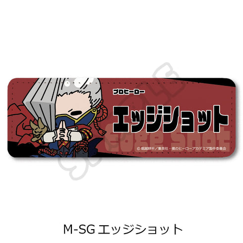 『僕のヒーローアカデミア』みんなmochocho化大作戦! 第2弾 レザーバッジ(ロング) M-SG エッジショット